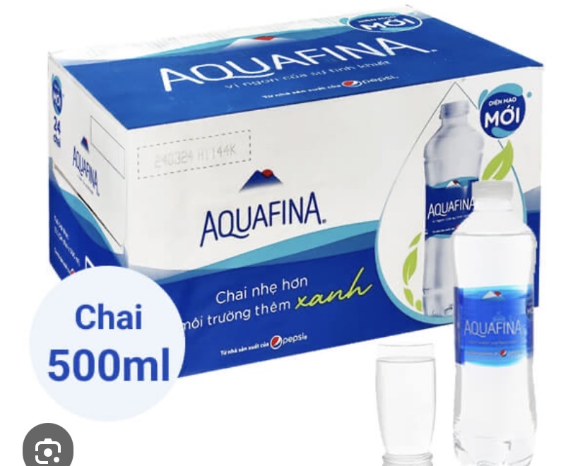 Nước tinh khiết Aquafina thùng